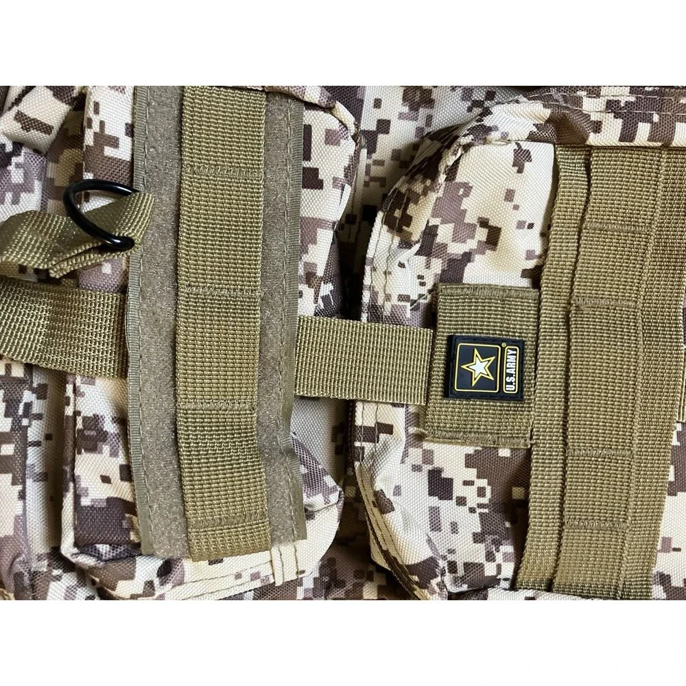 Officially Licensed U.S. Army Camo Backpack 18x12 New